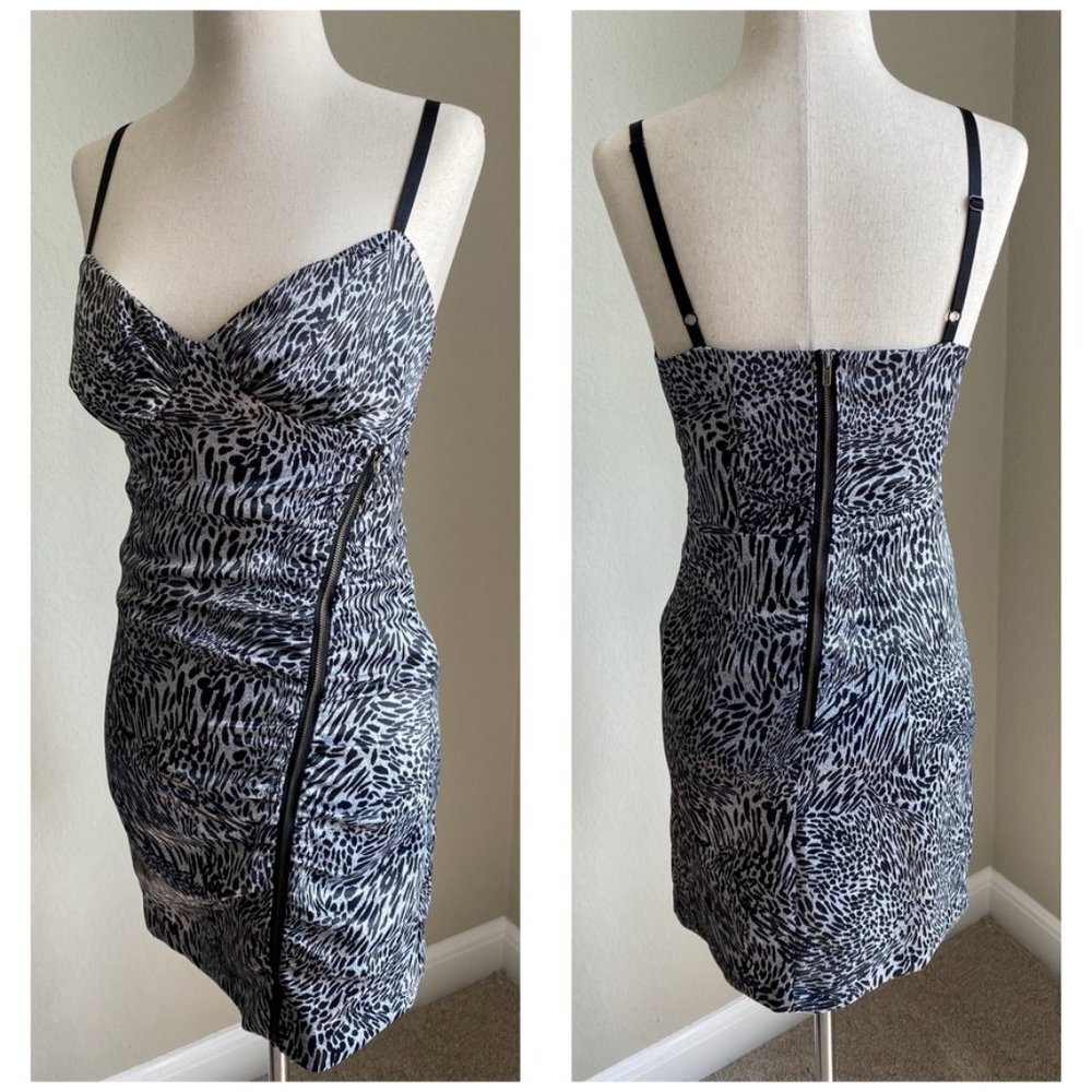 Animal Print Mini Dress | GUESS | XS - Picture 4 of 8